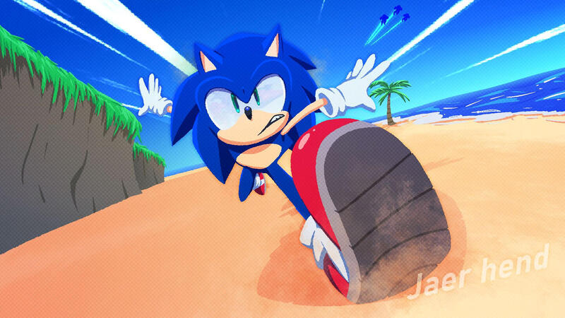 "Darn! We're not gonna make it!"